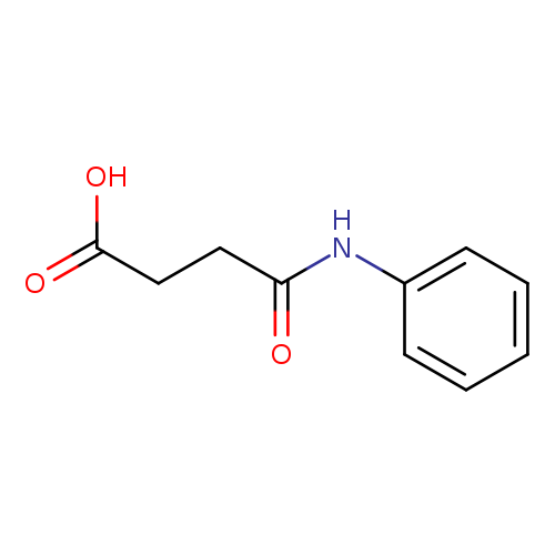 Butanoic acid, 4-oxo-4-(phenylamino)-