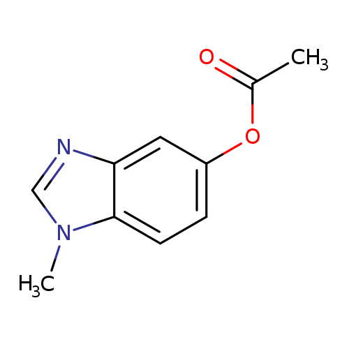 1-methyl-1H-1,3-benzodiazol-5-yl acetate