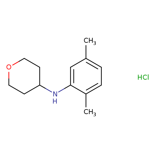 N-(2,5-dimethylphenyl)oxan-4-amine hydrochloride
