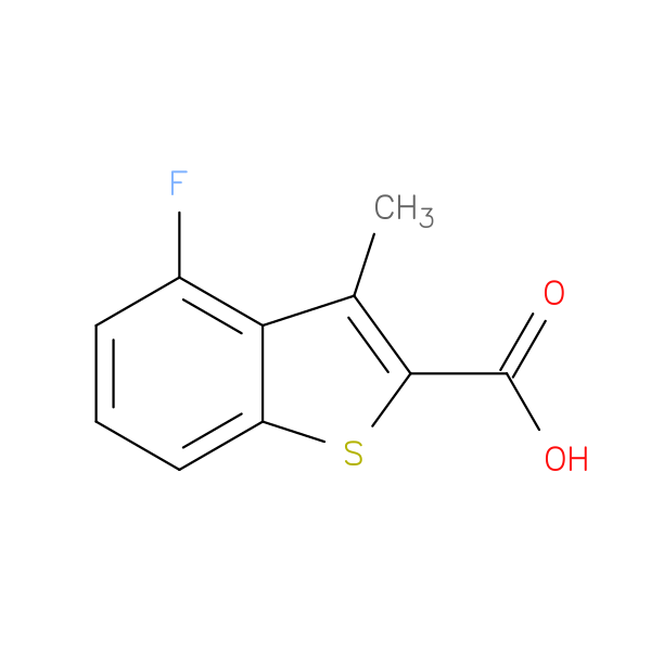 4-Fluoro-3-methylbenzo[b]thiophene-2-carboxylic acid