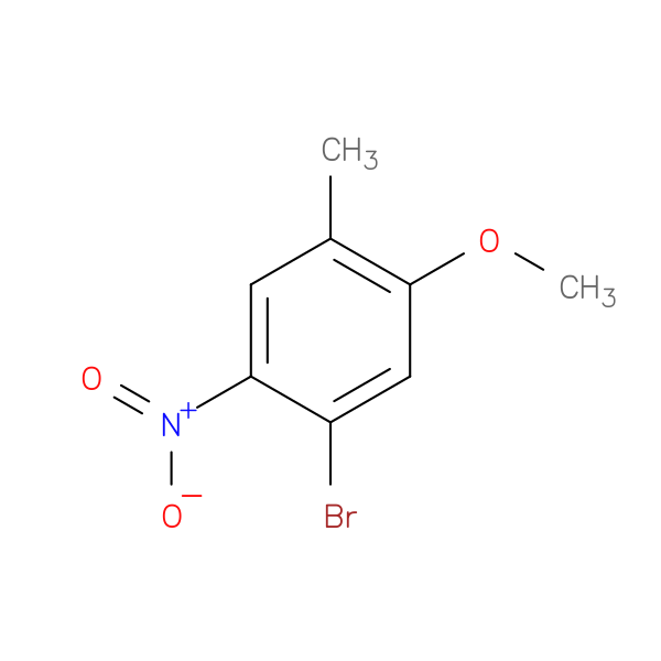 1-Bromo-5-methoxy-4-methyl-2-nitrobenzene