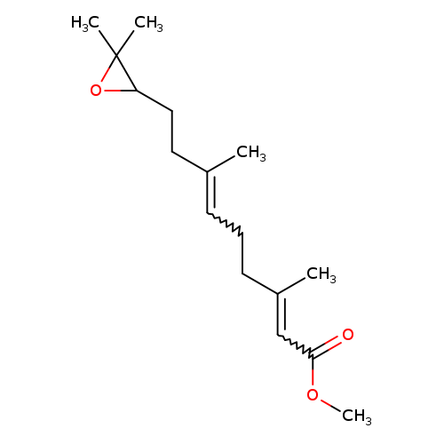 Methyl (2E,6E)-9-(3,3-dimethyl-2-oxiranyl)-3,7-dimethyl-2,6-nonadienoate