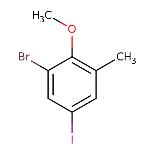 1-Bromo-5-iodo-2-methoxy-3-methylbenzene