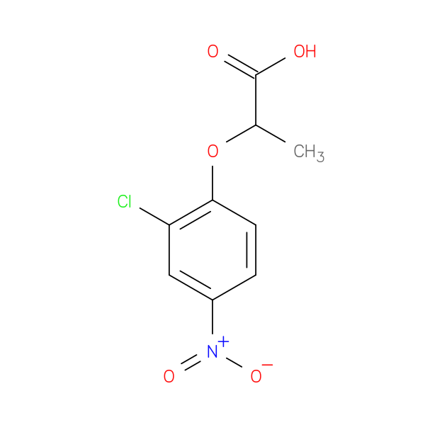 2-(2-chloro-4-nitrophenoxy)propanoic acid
