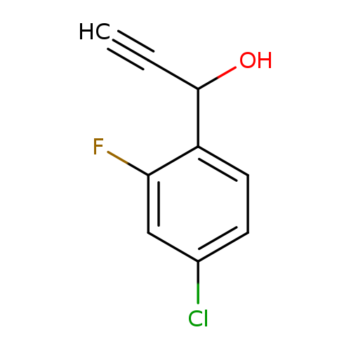 1-(4-chloro-2-fluorophenyl)prop-2-yn-1-ol