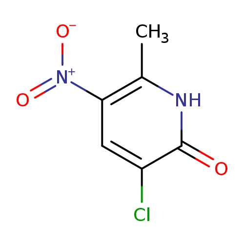 3-chloro-6-methyl-5-nitro-1,2-dihydropyridin-2-one