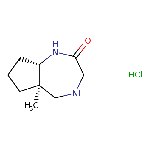 rac-(5aR,8aS)-5a-methyl-decahydrocyclopenta[e][1,4]diazepin-2-one hydrochloride