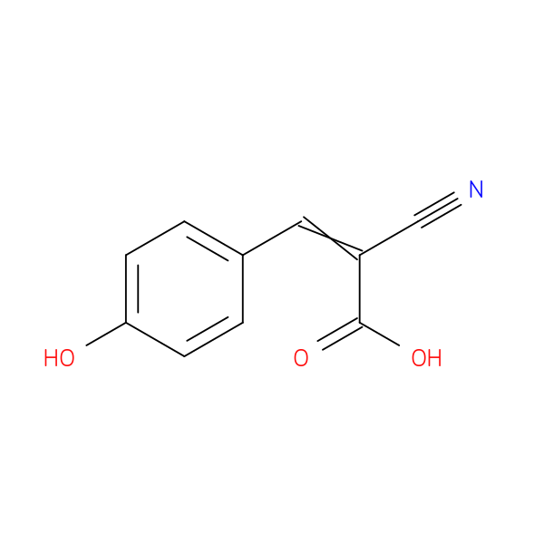 2-Cyano-3-(4-hydroxyphenyl);acrylic acid