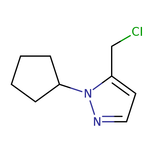 5-(Chloromethyl)-1-cyclopentyl-1H-pyrazole