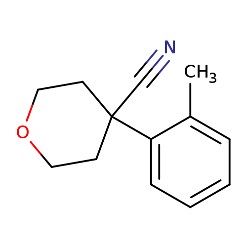4-(O-Tolyl)tetrahydropyran-4-carbonitrile
