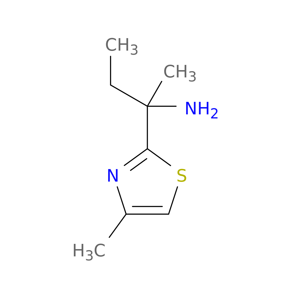 2-(4-methyl-1,3-thiazol-2-yl)butan-2-amine