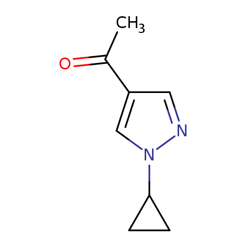 1-(1-cyclopropyl-1h-pyrazol-4-yl)ethan-1-one