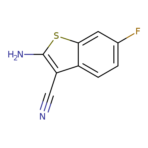 2-Amino-6-fluorobenzo[b]thiophene-3-carbonitrile