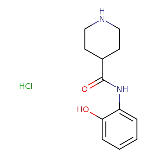 N-(2-hydroxyphenyl)piperidine-4-carboxamide hydrochloride
