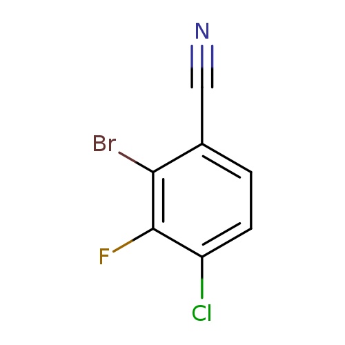 2-Bromo-4-chloro-3-fluorobenzonitrile