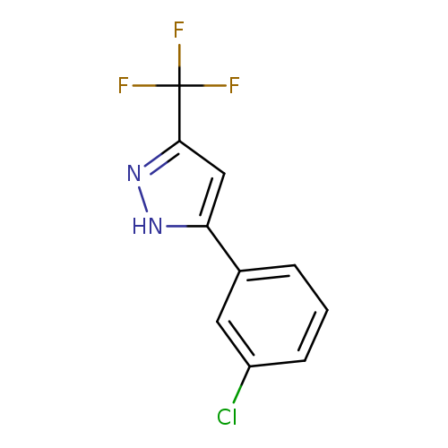 5-(3-Chlorophenyl)-3-(trifluoromethyl)-1H-pyrazole