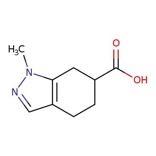 1-methyl-4,5,6,7-tetrahydro-1H-indazole-6-carboxylic acid