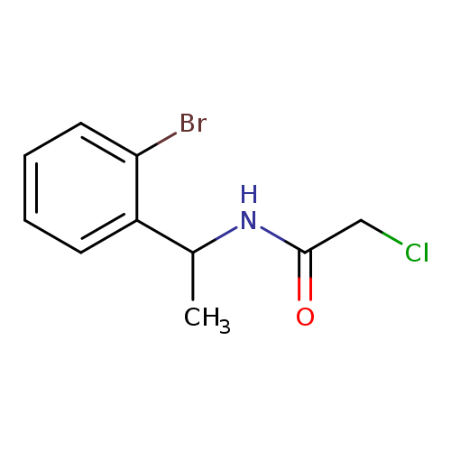 N-[1-(2-bromophenyl)ethyl]-2-chloroacetamide