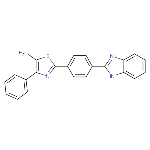 2-(4-(1H-Benzo[d]imidazol-2-yl)phenyl)-5-methyl-4-phenylthiazole