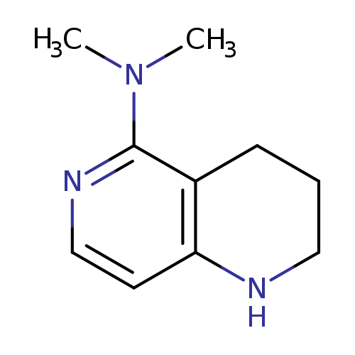 N,N-Dimethyl-1,2,3,4-tetrahydro-1,6-naphthyridin-5-amine