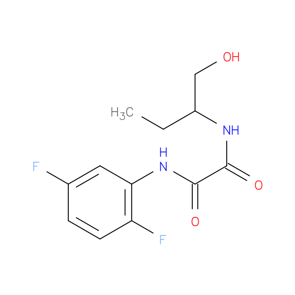 N'-(2,5-difluorophenyl)-N-(1-hydroxybutan-2-yl)ethanediamide