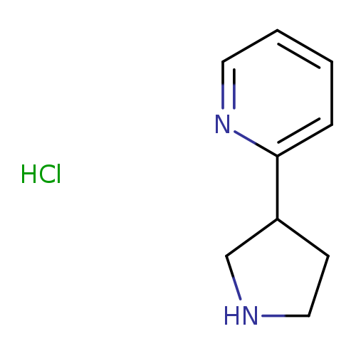 2-(Pyrrolidin-3-yl)pyridine, HCl