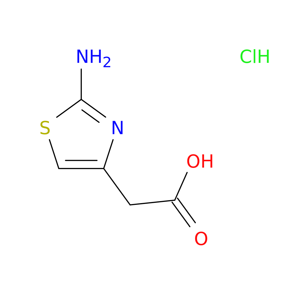 2-(2-Aminothiazol-4-yl)acetic acid hydrochloride