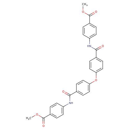 methyl 4-{[4-(4-{[4-(methoxycarbonyl)anilino]carbonyl}phenoxy)benzoyl]amino}benzoate