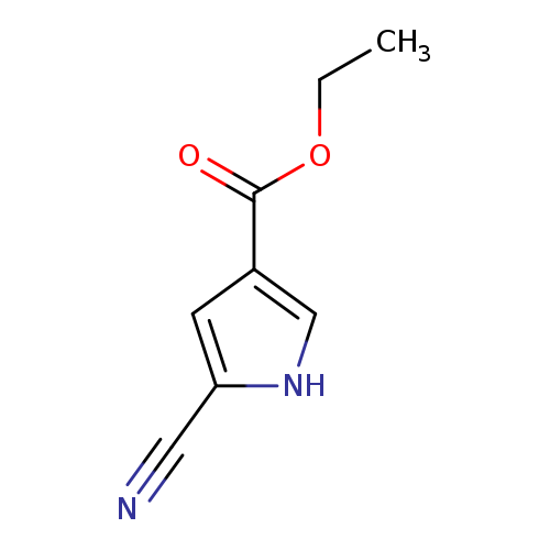 ethyl 5-cyano-1H-pyrrole-3-carboxylate