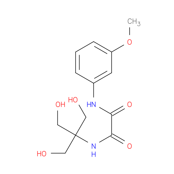 N-[2-Hydroxy-1,1-bis(hydroxymethyl)ethyl]-n'-(3-methoxyphenyl)ethanediamide