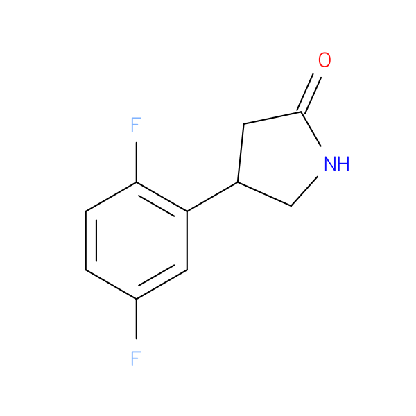 4-(2,5-DIFLUOROPHENYL)PYRROLIDIN-2-ONE