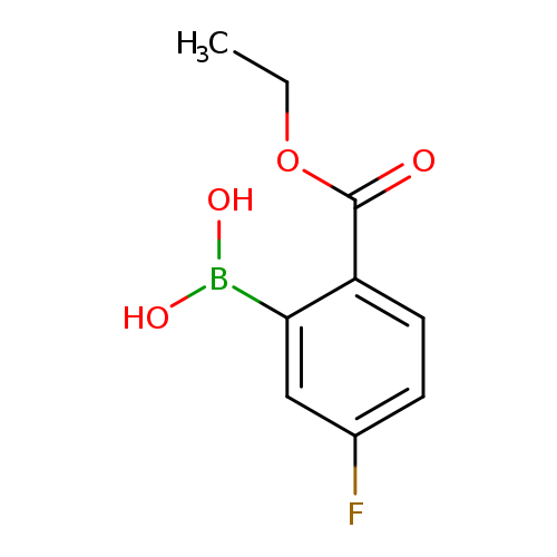 2-Ethoxycarbonyl-5-fluorophenylboronic acid