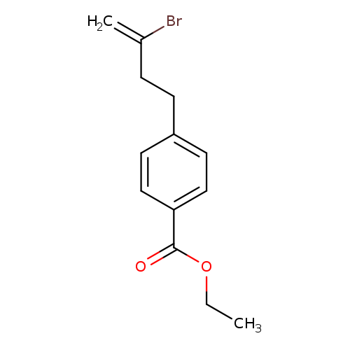 2-Bromo-4-(4-carboethoxyphenyl)-1-butene