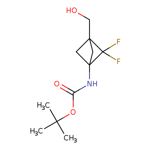 tert-butyl N-[2,2-difluoro-3-(hydroxymethyl)bicyclo[1.1.1]pentan-1-yl]carbamate
