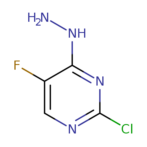 2-Chloro-5-fluoro-4-hydrazinopyrimidine