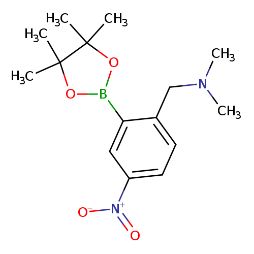 2-(Dimethylaminomethyl)-5-nitrophenylboronic acid, pinacol ester