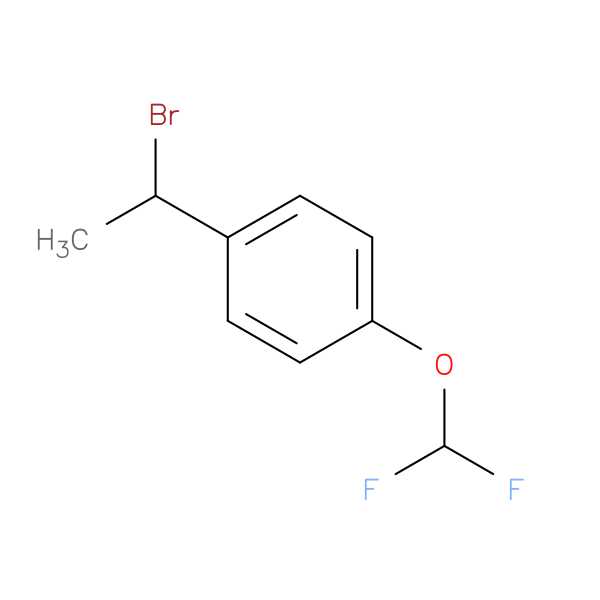 1-(1-bromoethyl)-4-(difluoromethoxy)benzene