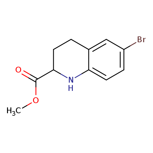 6-Bromo-1,2,3,4-tetrahydro-quinoline-2-carboxylic acid methyl ester
