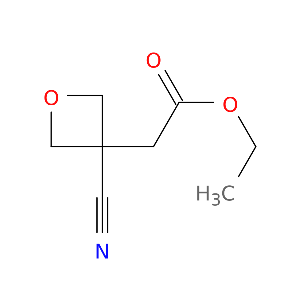 Ethyl 2-(3-cyanooxetan-3-yl)acetate