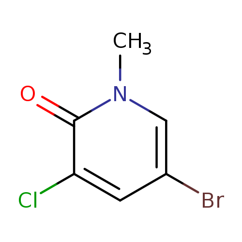 5-Bromo-3-chloro-1-methyl-2(1H)-pyridinone