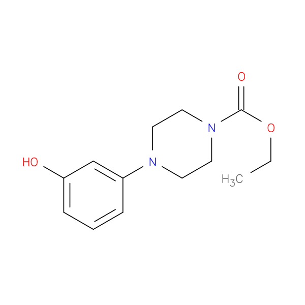1-(3-hydroxyphenyl)-4-ethoxycarbonyl-piperazine