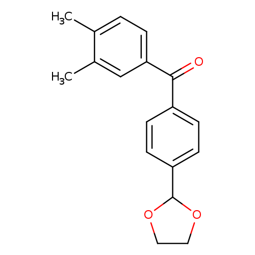 3,4-Dimethyl-4'-(1,3-dioxolan-2-yl)benzophenone