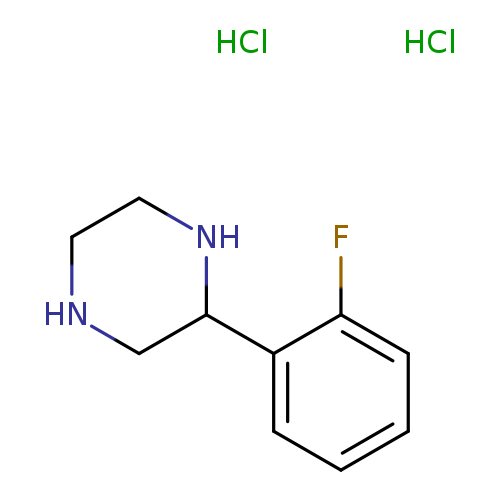 2-(2-fluorophenyl)piperazine dihydrochloride