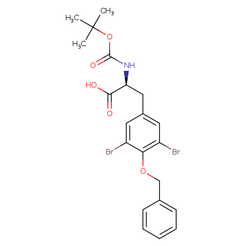 (2S)-3-[3,5-Dibromo-4-(phenylmethoxy)phenyl]-2-[(tert-butoxy)carbonylamino]propanoic acid