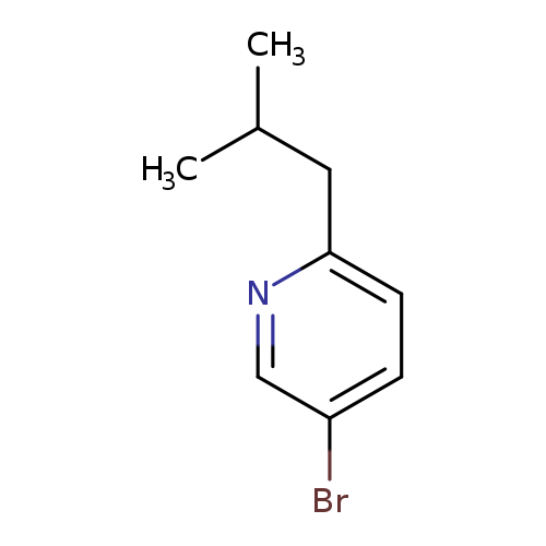 5-Bromo-2-(2-methylpropyl)pyridine