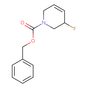 1(2H)-Pyridinecarboxylic acid, 3-fluoro-3,6-dihydro-, phenylmethyl ester