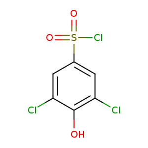 3,5-Dichloro-4-hydroxybenzene-1-sulfonyl chloride