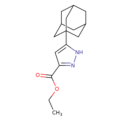 ethyl 5-(adamantan-1-yl)-1H-pyrazole-3-carboxylate