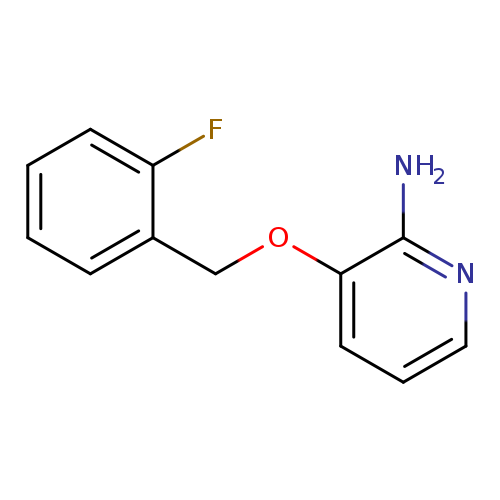 2-Pyridinamine, 3-[(2-fluorophenyl)methoxy]-