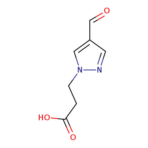 3-(4-formyl-1H-pyrazol-1-yl)propanoicacid